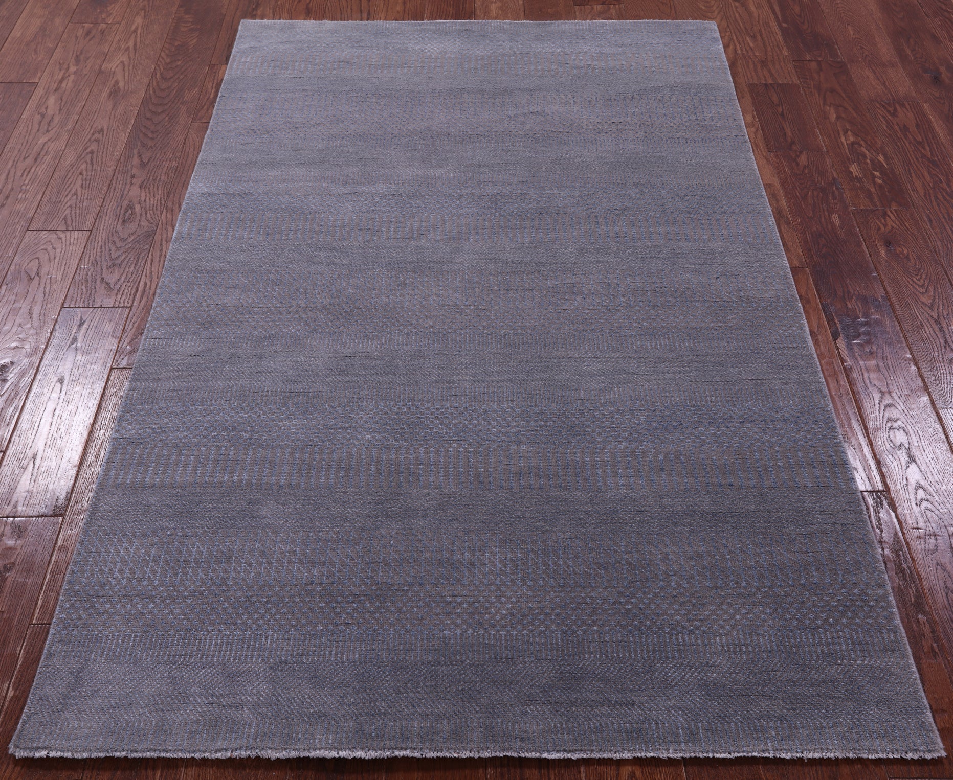 Savannah Grass Handmade Wool & Silk Rug - 3' 11" X 6' 2"