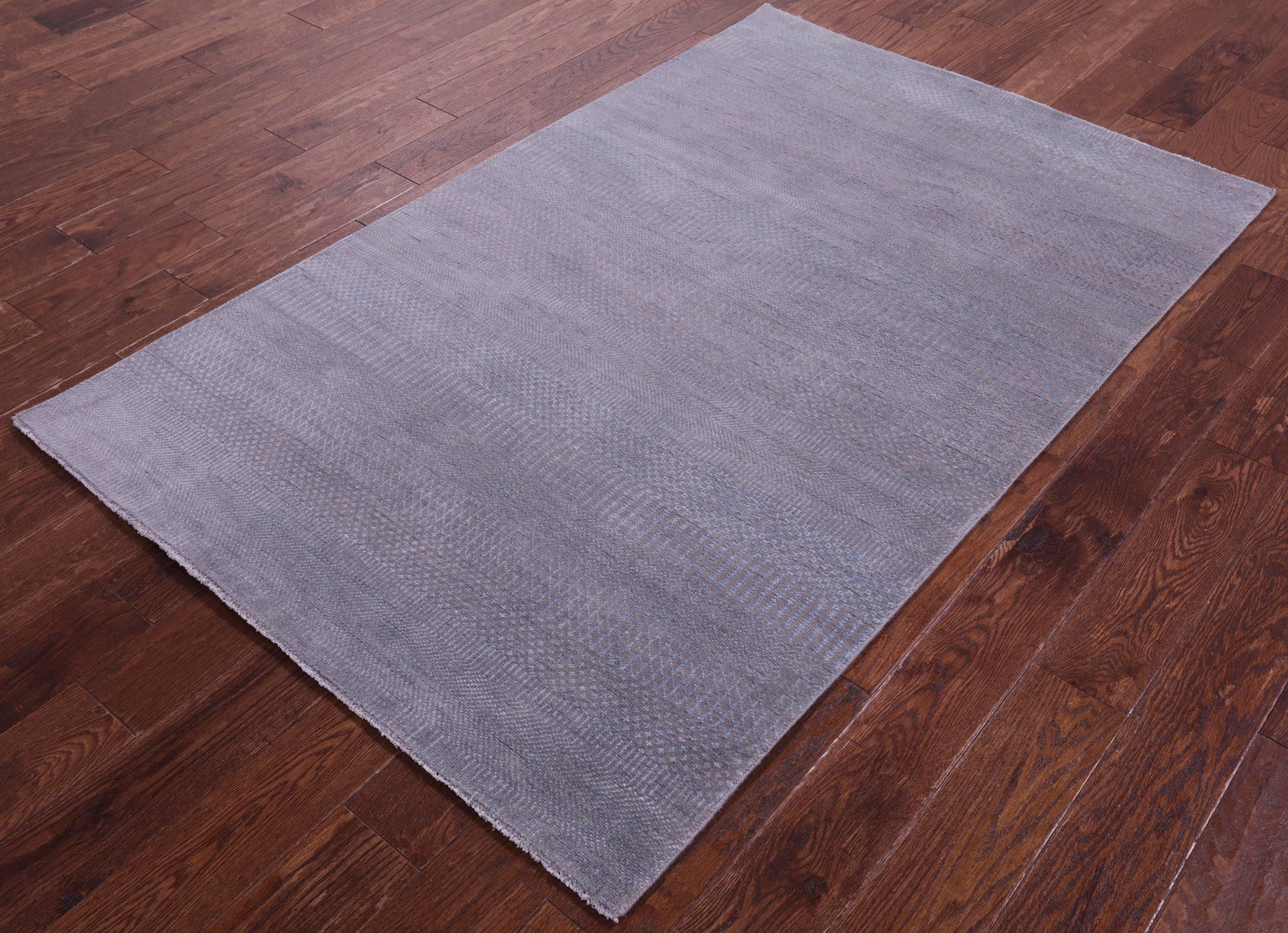 Savannah Grass Handmade Wool & Silk Rug - 3' 11" X 6' 2"