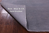 Savannah Grass Handmade Wool & Silk Rug - 3' 11" X 6' 2"