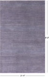 Savannah Grass Handmade Wool & Silk Rug - 3' 11" X 6' 2"