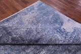 SUPER SALE Abstract Contemporary Hand Knotted Wool & Silk Rug - 7' 11" X 10' 1"