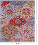 Persian Hand Knotted Wool Rug - 9' 1" X 11' 4" - Golden Nile