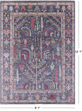 Grey Turkish Oushak Handmade Wool Rug - 9' 1" X 12' 1" - Golden Nile