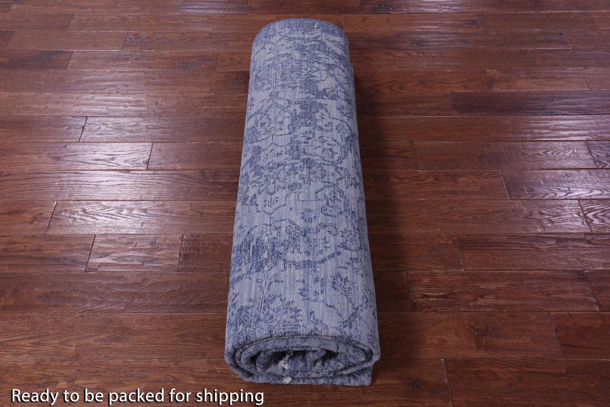 SUPER SALE Modern Hand Knotted Wool & Silk Rug - 7' 11" X 9' 11"