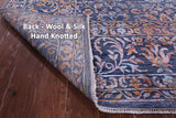 SUPER SALE Persian Handmade Wool & Silk Rug - 9' 1" X 12' 3"