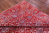 SUPER SALE Red Persian Hand Knotted Wool Rug - 8' 0" X 10' 0"