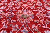 SUPER SALE Red Persian Hand Knotted Wool Rug - 8' 0" X 10' 0"