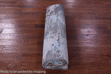 SUPER SALE Contemporary Hand Knotted Wool & Silk Rug - 7' 9" X 10' 2"