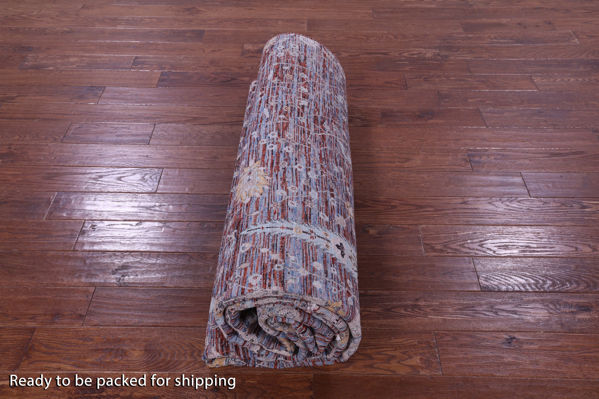 Persian Ziegler Hand Knotted Wool & Silk Rug - 8' 0" X 10' 0"