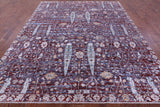 Persian Ziegler Hand Knotted Wool & Silk Rug - 8' 0" X 10' 0"