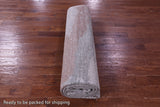 SUPER SALE Contemporary Hand Knotted Wool & Silk Rug - 9' 0" X 11' 6"