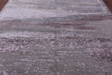 SUPER SALE Contemporary Hand Knotted Wool & Silk Rug - 9' 0" X 11' 6"