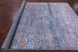 SUPER SALE Persian Hand Knotted Wool & Silk Rug - 8' 1" X 10' 1"