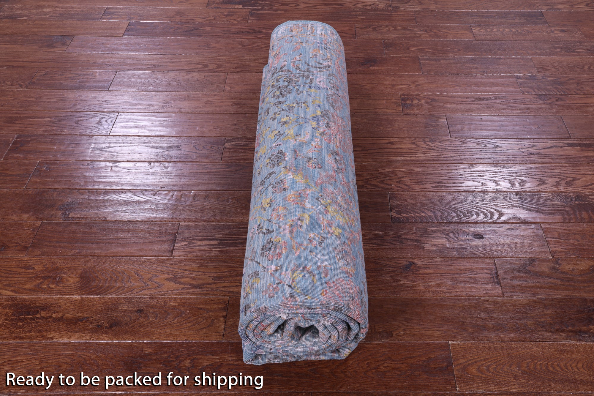 SUPER SALE Persian Hand Knotted Wool & Silk Rug - 8' 1" X 10' 1"