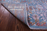 SUPER SALE Persian Hand Knotted Wool & Silk Rug - 8' 1" X 10' 1"