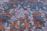 SUPER SALE Persian Hand Knotted Wool & Silk Rug - 8' 1" X 10' 1"