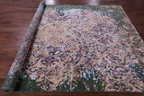SUPER SALE Contemporary Hand Knotted Wool & Silk Rug - 8' 0" X 10' 6"