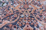 SUPER SALE Contemporary Hand Knotted Wool & Silk Rug - 8' 0" X 10' 6"