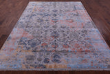 SUPER SALE Persian Hand Knotted Wool & Silk Rug - 8' 0" X 10' 1"