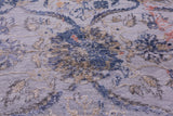 SUPER SALE Persian Hand Knotted Wool & Silk Rug - 8' 0" X 10' 1"