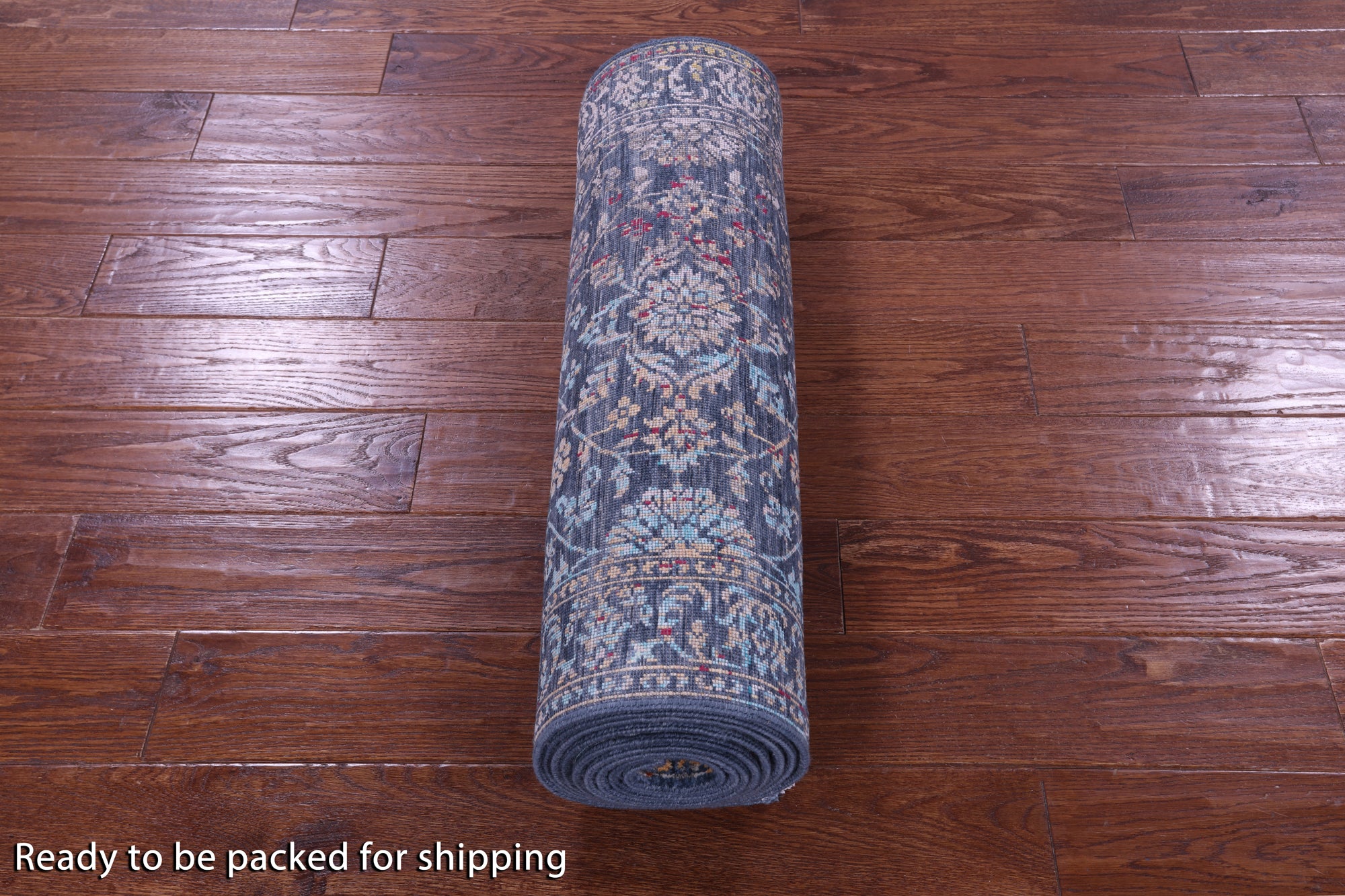 SUPER SALE Persian Hand Knotted Wool & Silk Runner Rug - 2' 7" X 12' 5"