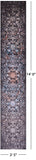 Persian Hand Knotted Wool & Silk Runner Rug - 2' 5" X 14' 0" - Golden Nile