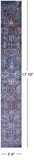 Contemporary Handmade Wool & Silk Runner Rug - 2' 6" X 17' 10" - Golden Nile