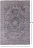 Geometric Persian Mamluk Hand Knotted Wool Rug - 9' 11" X 14' 0" - Golden Nile
