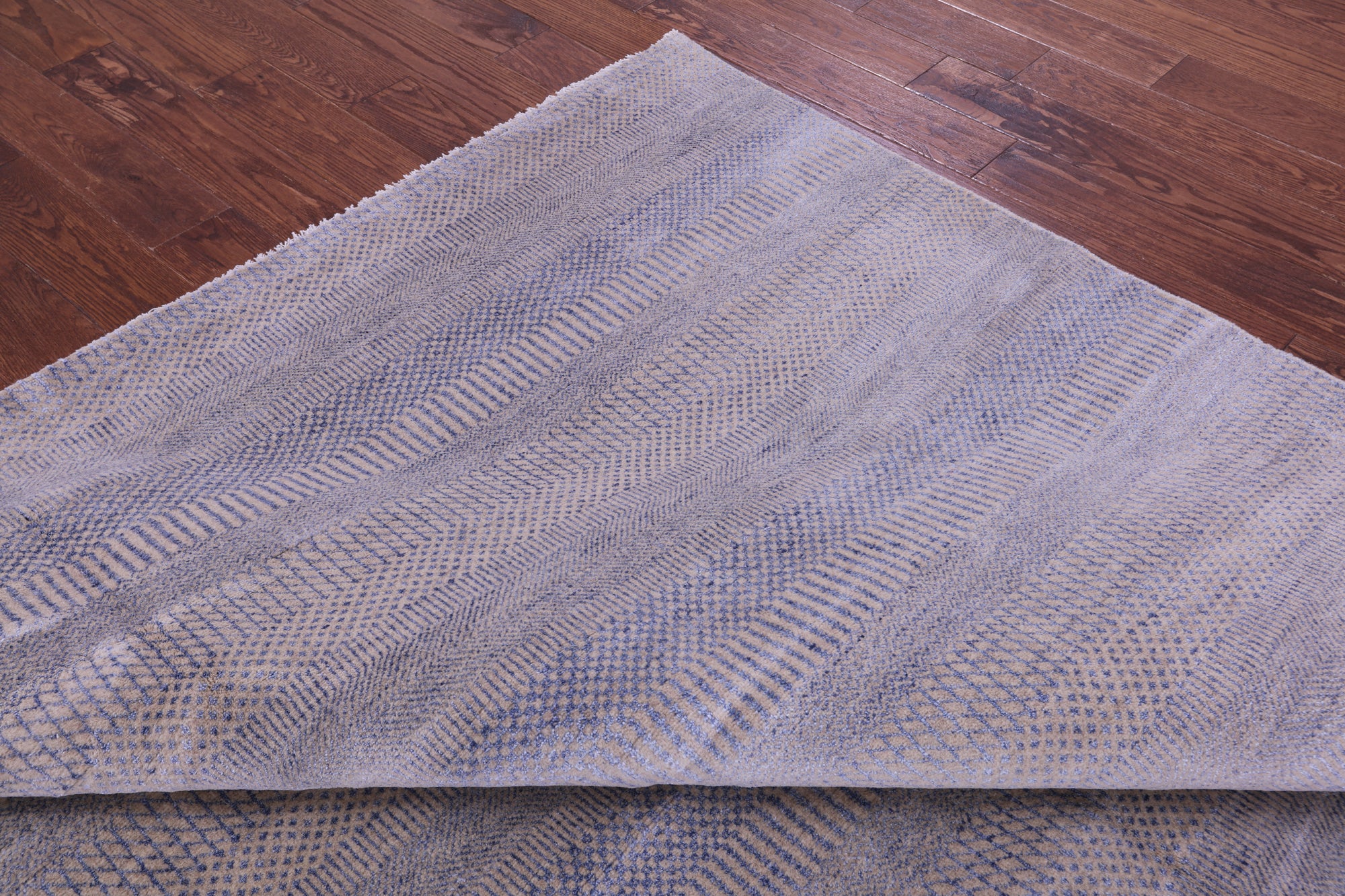 Savannah Grass Hand Knotted Wool & Silk Rug - 8' 2" X 10' 3"