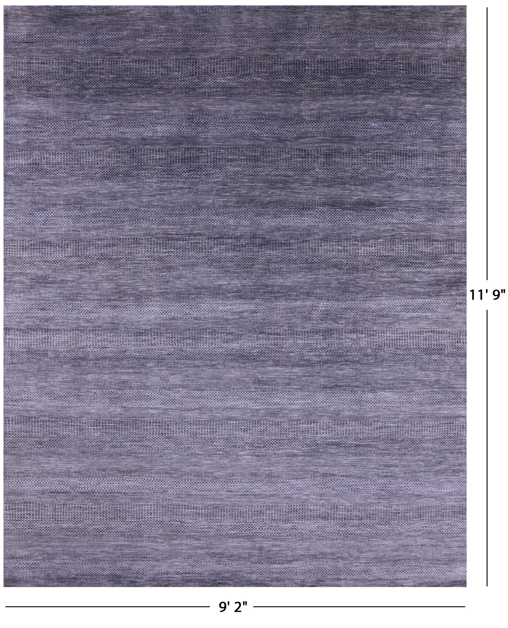 Savannah Grass Hand Knotted Wool & Silk Rug - 9' 2" X 11' 9" - Golden Nile