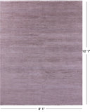 Savannah Grass Hand Knotted Wool & Silk Rug - 8' 1" X 10' 1"