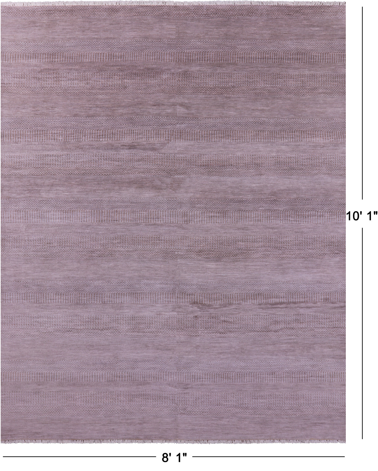 Savannah Grass Hand Knotted Wool & Silk Rug - 8' 1" X 10' 1"