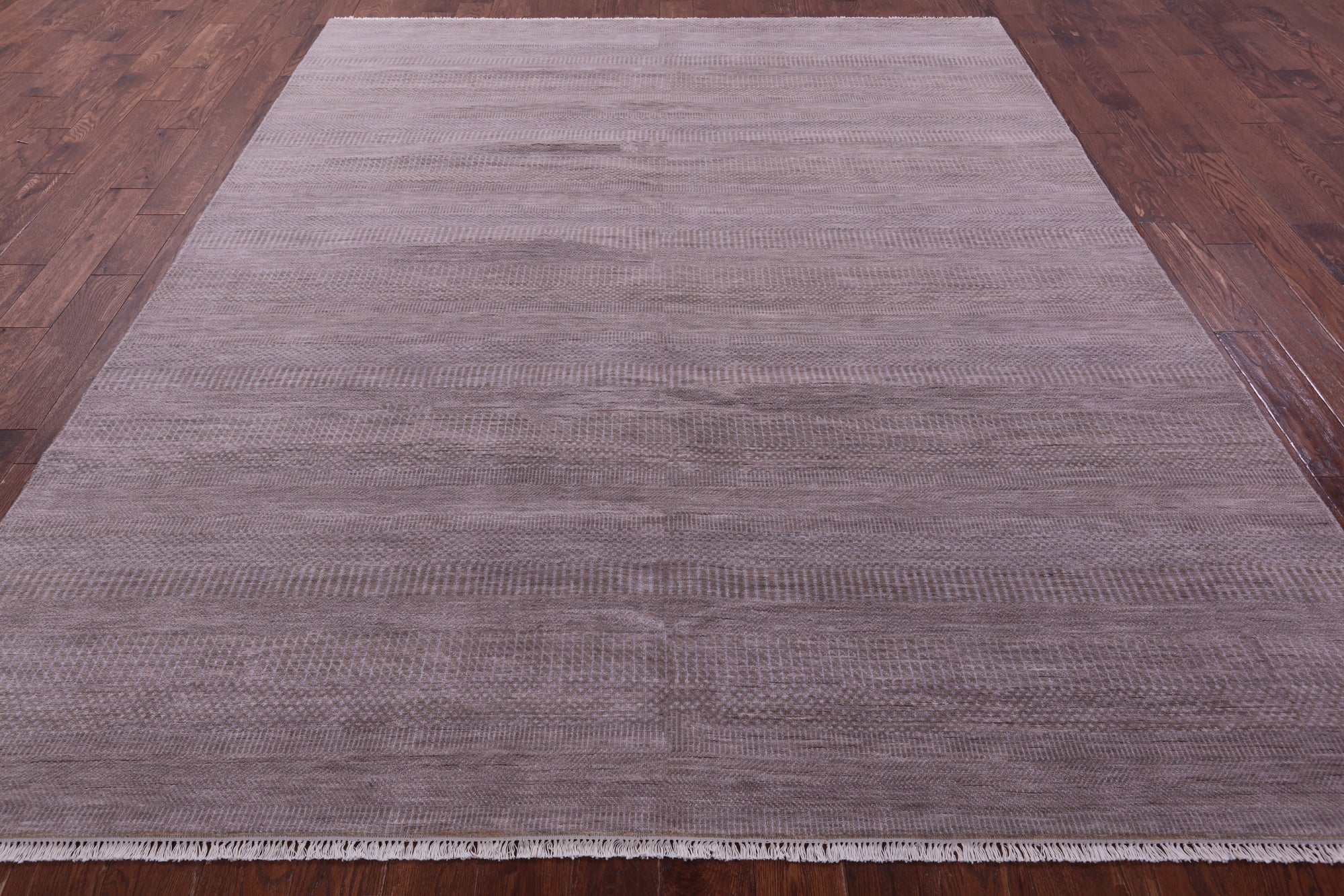 Savannah Grass Hand Knotted Wool & Silk Rug - 8' 1" X 10' 1"