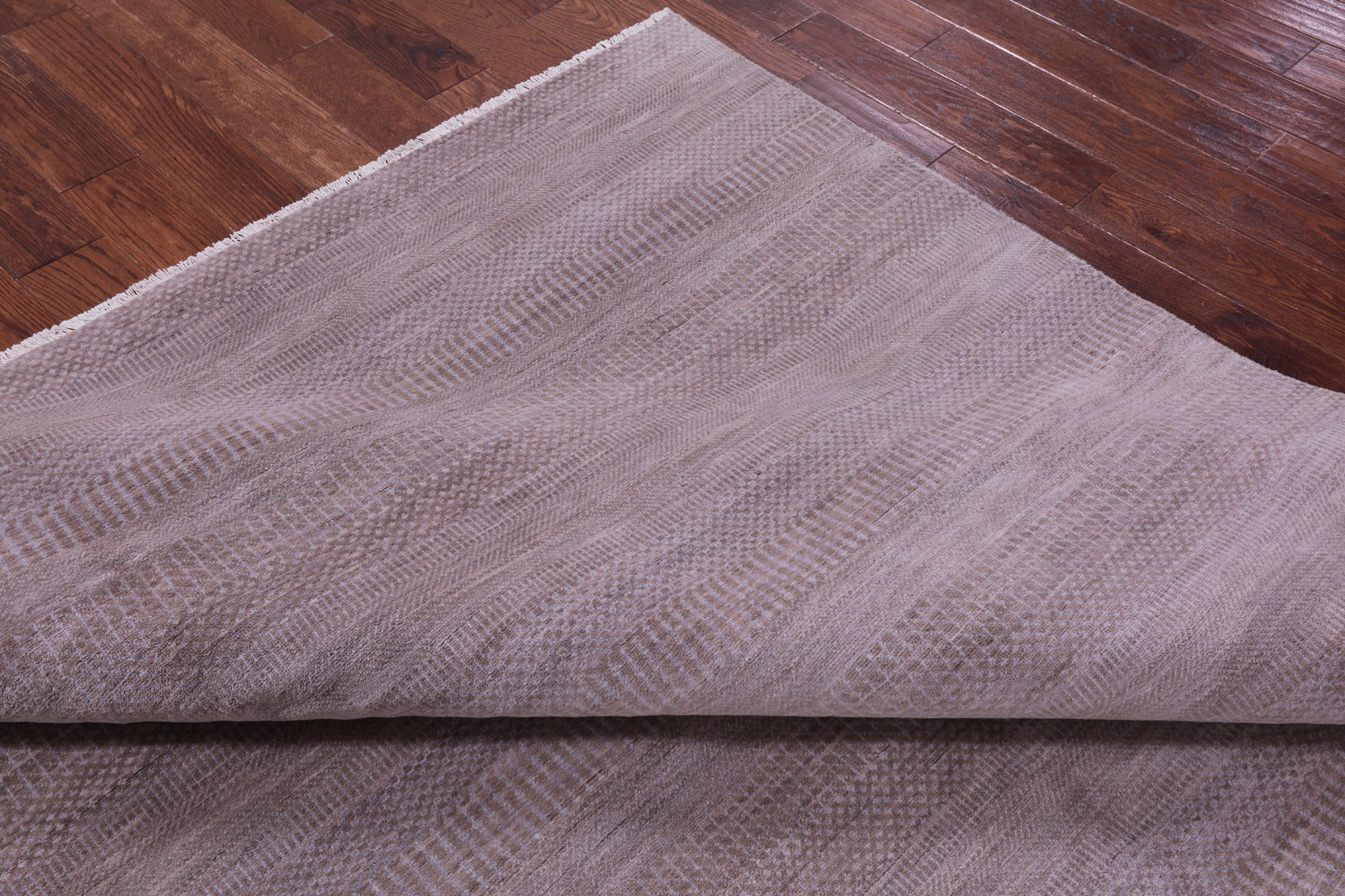 Savannah Grass Hand Knotted Wool & Silk Rug - 8' 1" X 10' 1"
