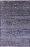 Savannah Grass Hand Knotted Wool & Silk Rug - 6' 1" X 9' 1"