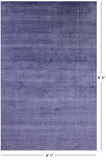 Savannah Grass Hand Knotted Wool & Silk Rug - 6' 1" X 9' 3" - Golden Nile