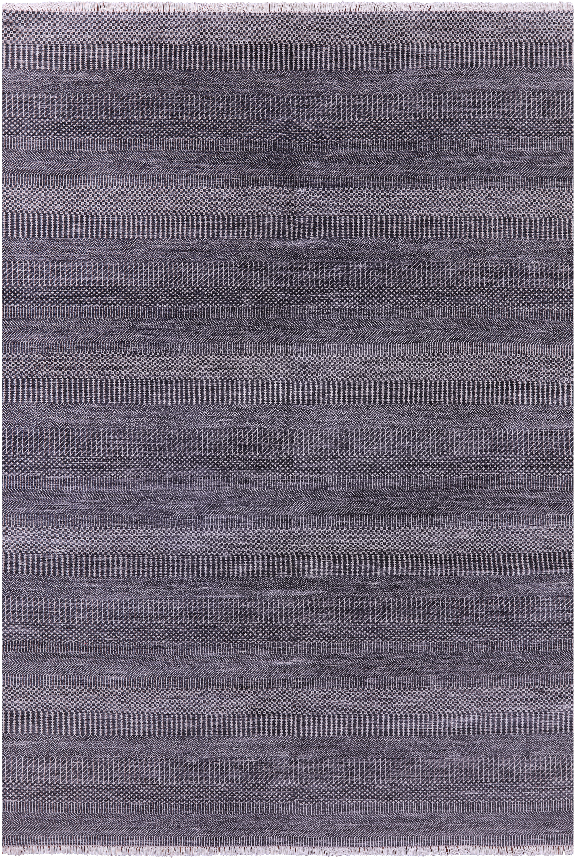 Savannah Grass Hand Knotted Wool & Silk Rug - 6' 2" X 8' 11"