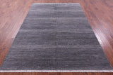Savannah Grass Hand Knotted Wool & Silk Rug - 6' 2" X 8' 11"