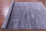 Savannah Grass Hand Knotted Wool & Silk Rug - 6' 1" X 9' 0"