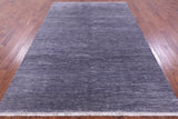 Savannah Grass Hand Knotted Wool & Silk Rug - 6' 1" X 9' 0"