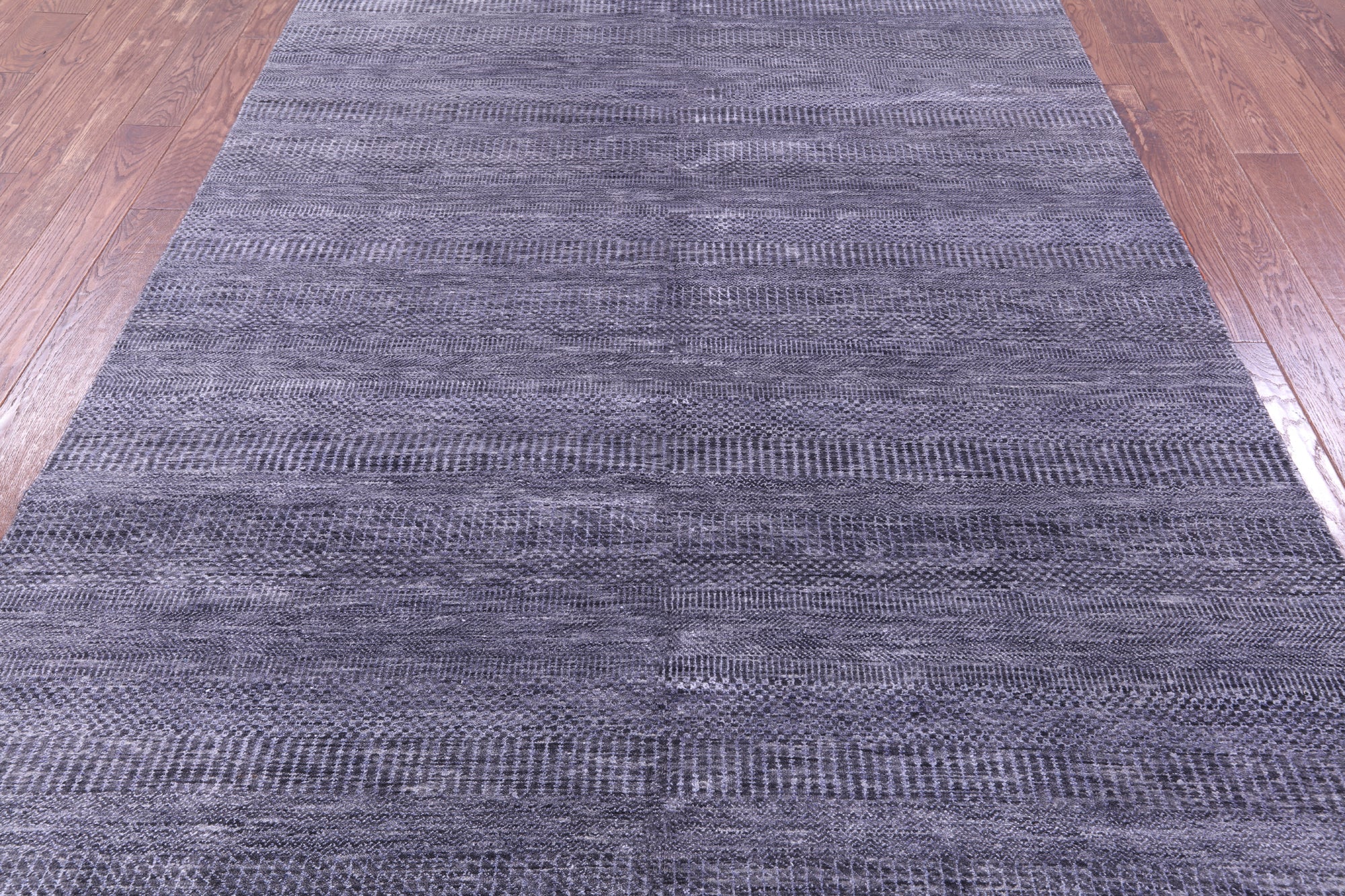 Savannah Grass Hand Knotted Wool & Silk Rug - 6' 1" X 9' 0"