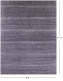 Savannah Grass Handmade Wool & Silk Rug - 9' 0" X 11' 11" - Golden Nile