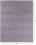 Savannah Grass Handmade Wool & Silk Rug - 8' 0" X 10' 3" - Golden Nile