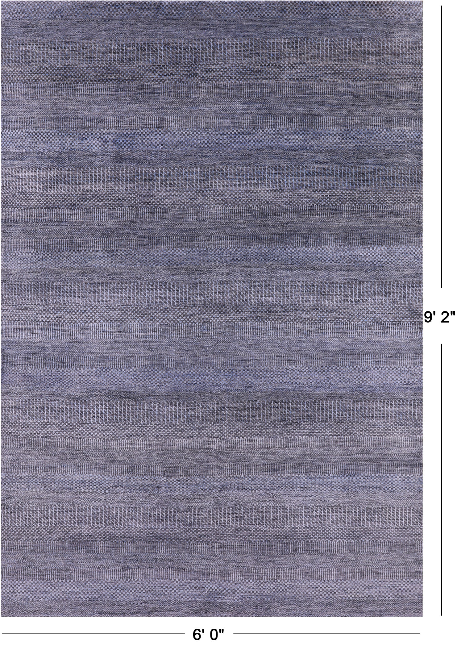 Savannah Grass Hand Knotted Wool & Silk Rug - 6' 0" X 9' 2" - Golden Nile