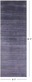 Savannah Grass Hand Knotted Wool & Silk Rug - 6' 1" X 18' 3" - Golden Nile