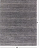 Savannah Grass Handmade Wool & Silk Rug - 8' 0" X 10' 2" - Golden Nile