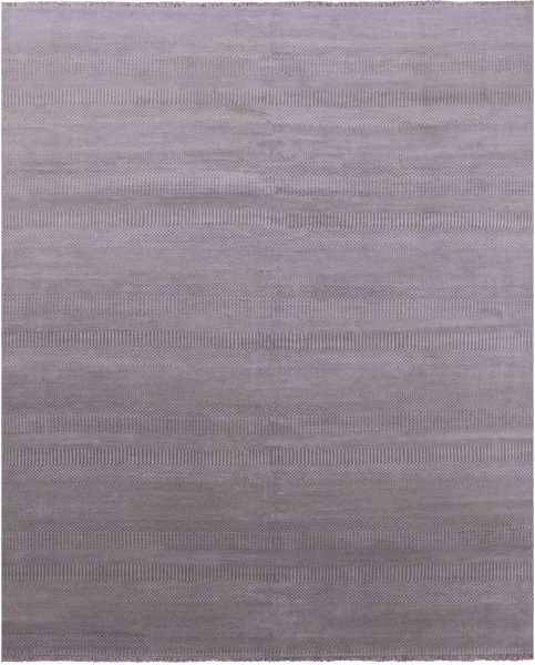 Savannah Grass Hand Knotted Wool & Silk Rug - 8' 0" X 9' 10"