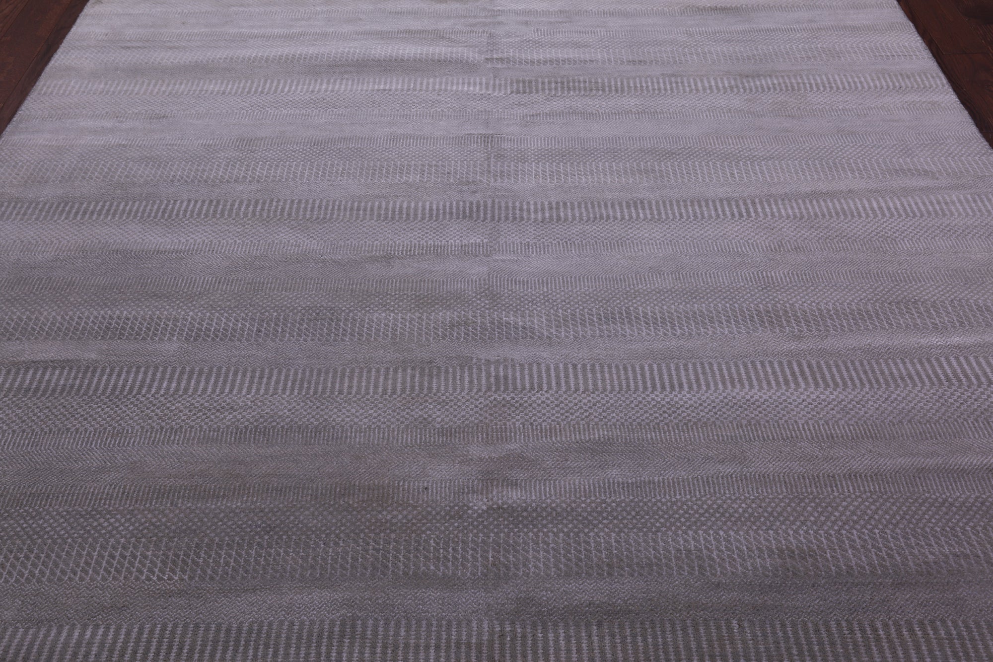 Savannah Grass Hand Knotted Wool & Silk Rug - 8' 0" X 9' 10"