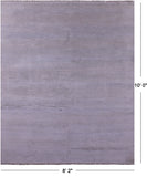 Savannah Grass Hand Knotted Wool & Silk Rug - 8' 2" X 10' 0" - Golden Nile