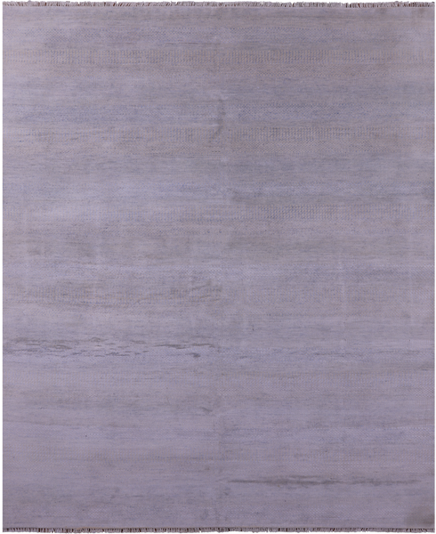 Savannah Grass Hand Knotted Wool & Silk Rug - 8' 2" X 10' 0" - Golden Nile